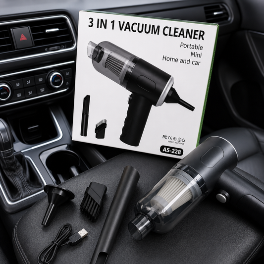 Wireless Car Blower and Vacuum Cleaner USB Charging