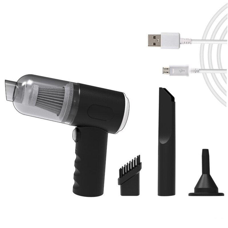 Wireless Car Blower and Vacuum Cleaner USB Charging